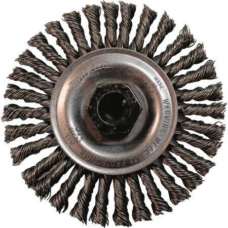 Makita 4" Stringer Bead Twist Wire Wheel, M10 x 1.25 743203-5A